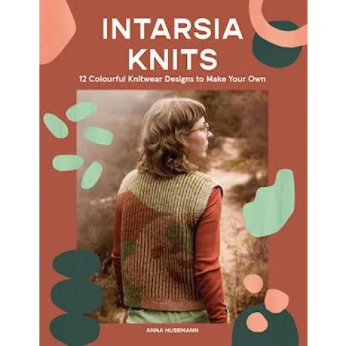 Intarsia Knits af Anna Husemann - Bog med 12 strikkedesigns