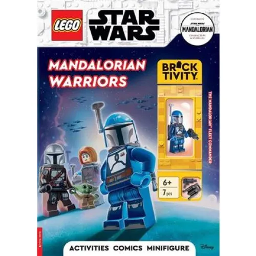 LEGO Star Wars: Mandalorian Warriors Activity Book m. minifigur