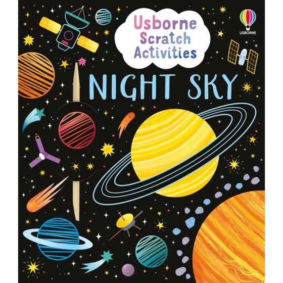 Usborne Scratch Activities Night Sky