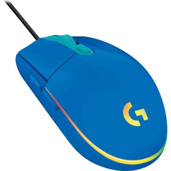 Logitech G203 LIGHTSYNC Blue – Gamingmus (USB)