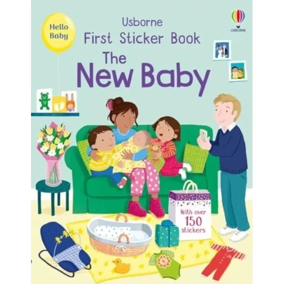 First Sticker Book: The New Baby - Jessica Greenwell