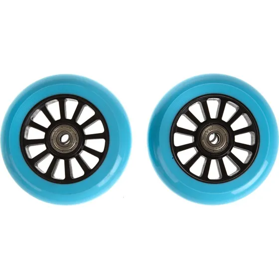 My Hood hjulsæt til trick løbehjul 100 mm - sort/blå