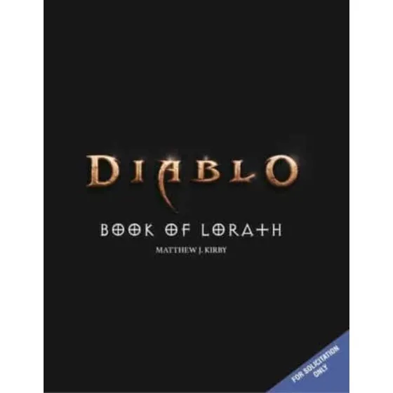 Diablo: Book of Lorath - Matthew J. Kirby