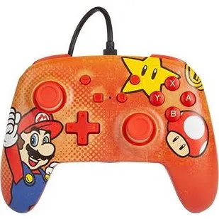 PowerA Enhanced Kablet Controller – Mario Vintage til Nintendo Switch
