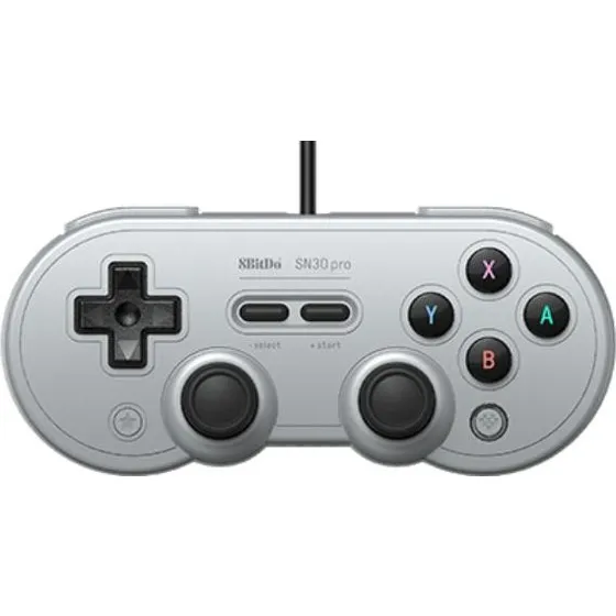 8BitDo SN30 Pro USB Gamepad – Gray Edition