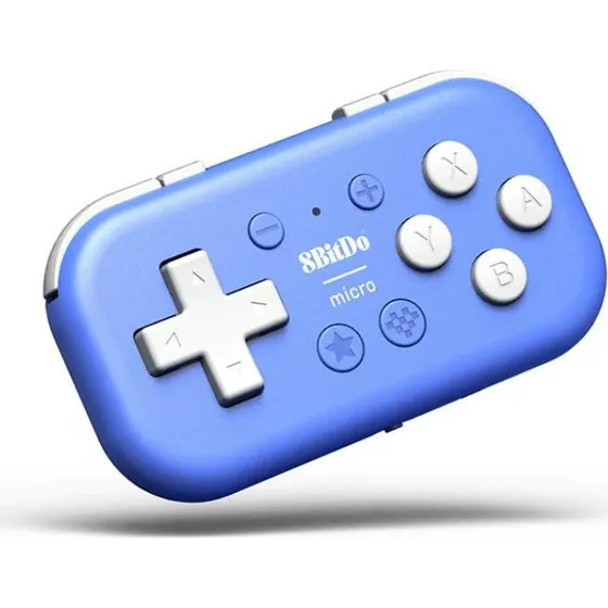 8BitDo Micro Bluetooth Gamepad – Blå, ultrakompakt