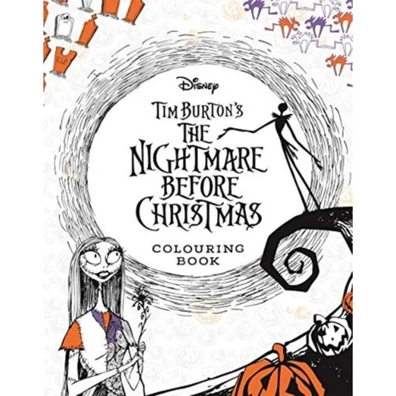 Disney Tim Burton's The Nightmare Before Christmas farvebog