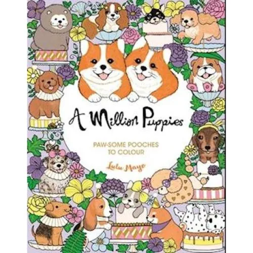 Lulu Mayo - A Million Puppies - Farvebog
