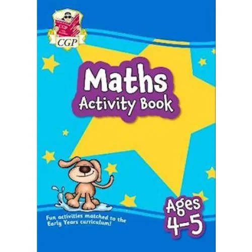 CGP Maths Activity Book for Ages 4-5 (Reception)