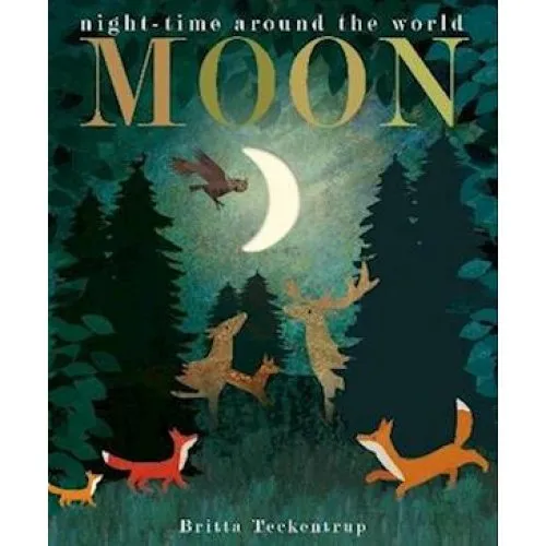 Moon - Britta Teckentrup & Patricia Hegarty - Billedbog