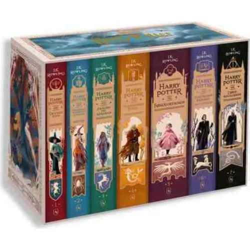 Harry Potter 1-7 i bokssæt - J.K. Rowling