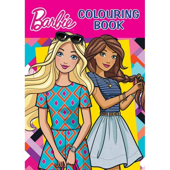 Barbie Malebog - 48 sider med eventyr og glamour