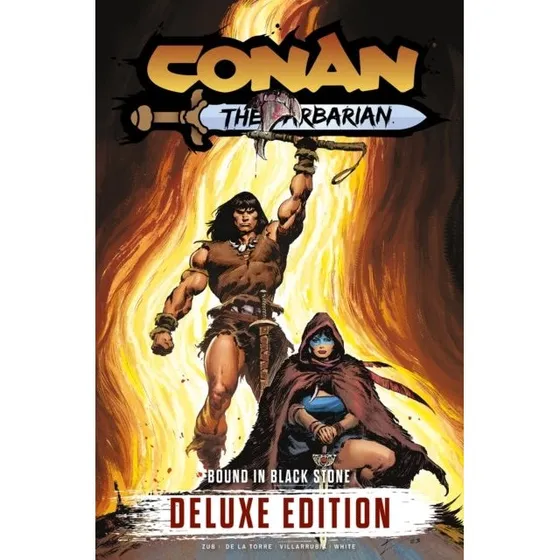 Conan the Barbarian: Bound in Black Stone Deluxe Edition Hardcover