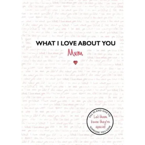 Studio Press: What I Love About You - Mum
