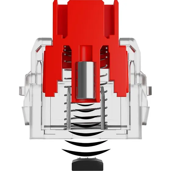 Glorious HE Fox Switches 36 stk – Lubed Linear 45g