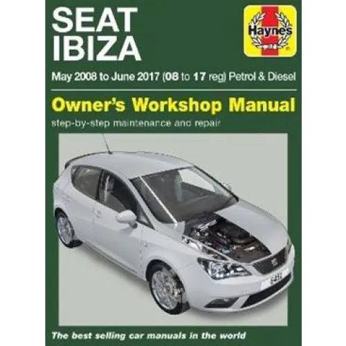 SEAT Ibiza (08-17) Haynes Reparationsbog