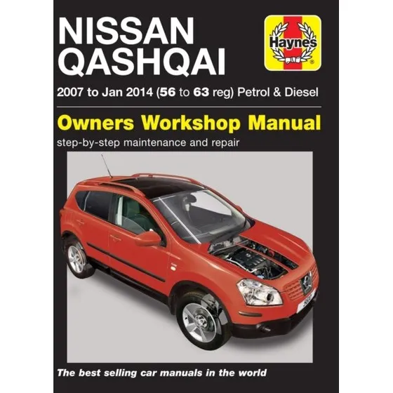 Nissan Qashqai (07-14) Reservedelsguide til Benzin & Diesel
