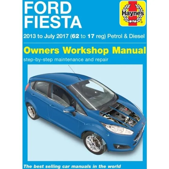 Ford Fiesta Petrol & Diesel '13-'17 - Haynes Reparationsbog