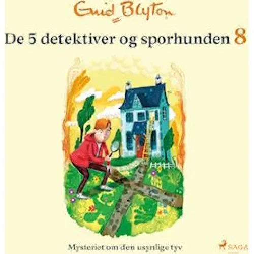 Enid Blyton: De 5 detektiver og sporhunden 8 - Lydbog