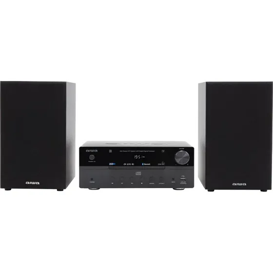 Aiwa MSBTU-550 Mikroanlæg - 50W - Sort