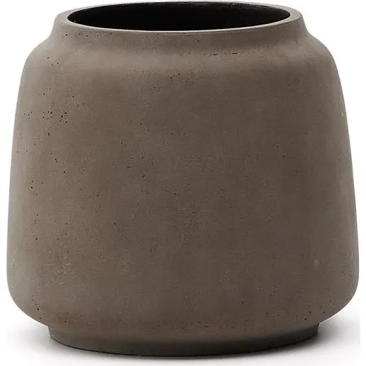 Kave Home Lira Udendørskrukke - Terracotta-look - Ø40,5 cm