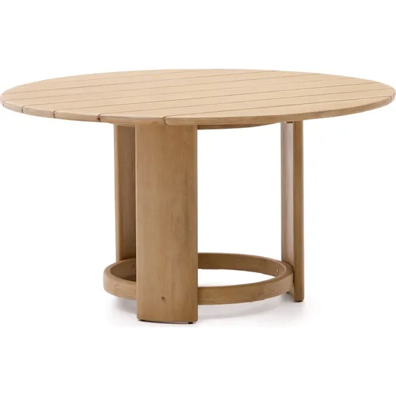 Kave Home Xoriguer Rundt Spisebord i Eukalyptus Ø140 cm