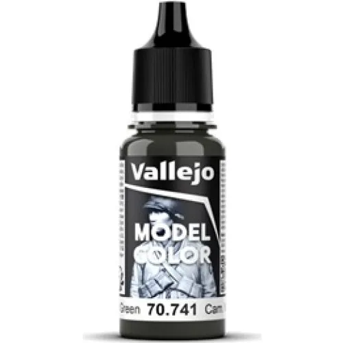 Vallejo Model Color Cam Black Green Matt - 18ml