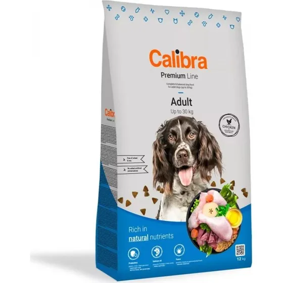 Calibra Premium Line Adult Chicken - Tør hundefoder, 12 kg