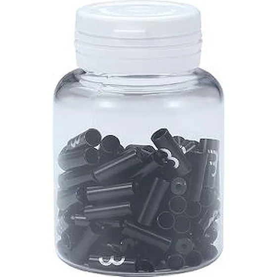 BBB Endestop 4 mm Sort - 100 stk.