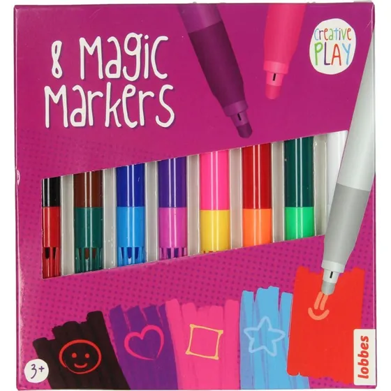 Lobbes Magic Magic Markers 8 stk.