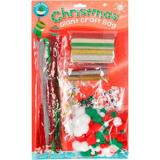 Grafix Christmas craft set til børn 3-6 år