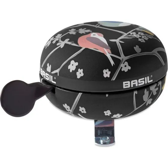 Basil Ding-Dong klokke sort Ø80 mm