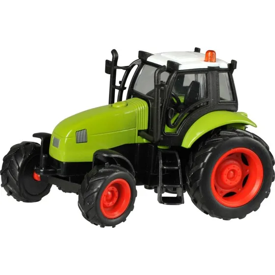 Kids Globe Traktor med Lys og Lyd - Die-cast Metal 1:32