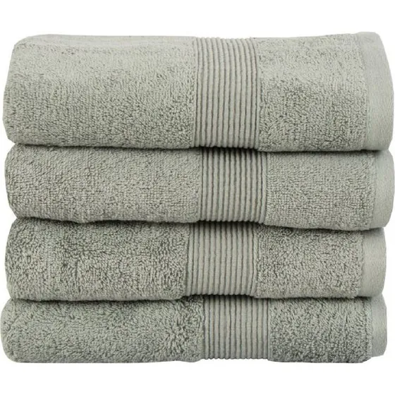 Premium By Borg økologisk håndklæde 50x100 cm - grøn