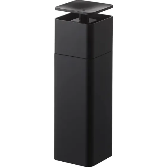 Yamazaki Tower Push sæbedispenser, sort
