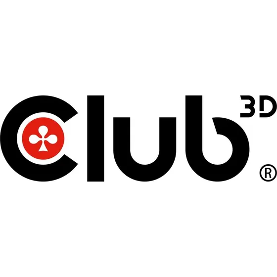 Club 3D CAC-1933 4-port USB-C 240W Ladestation - Sort