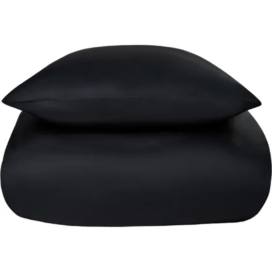 Bambus sengetøj 140x220 cm – 100% bambus, sort