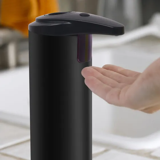 Generisk Sort berøringsfri sæbedispenser 200 ml