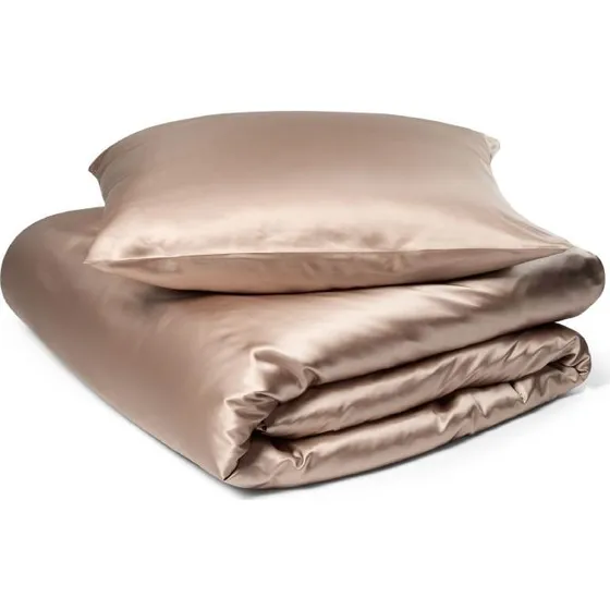 By Borg silke sengetøj 140x220 cm – Champagne