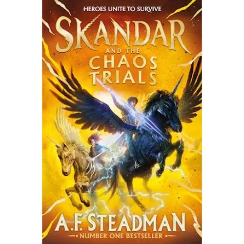 Skandar and the Chaos Trials - A. F. Steadman (Bog)
