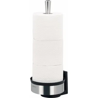Brabantia toiletrulleholder, blank stål 38,3×15,5×14 cm