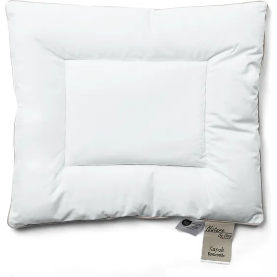 Kapok babypude 40x45 cm – Økologisk, lav pude