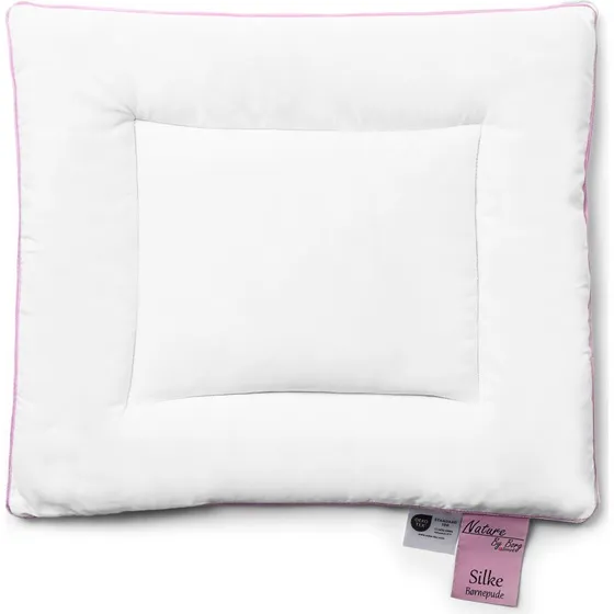 Babypude i morbærsilke og bambus 40x45 cm – Nature By Borg