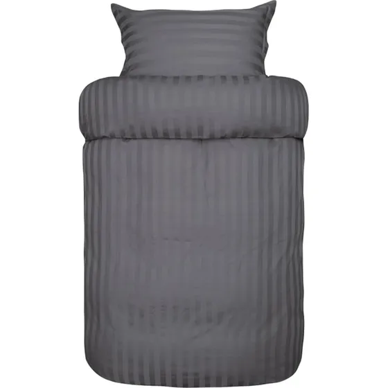 Høie Satin sengetøj 140x220 - London grå