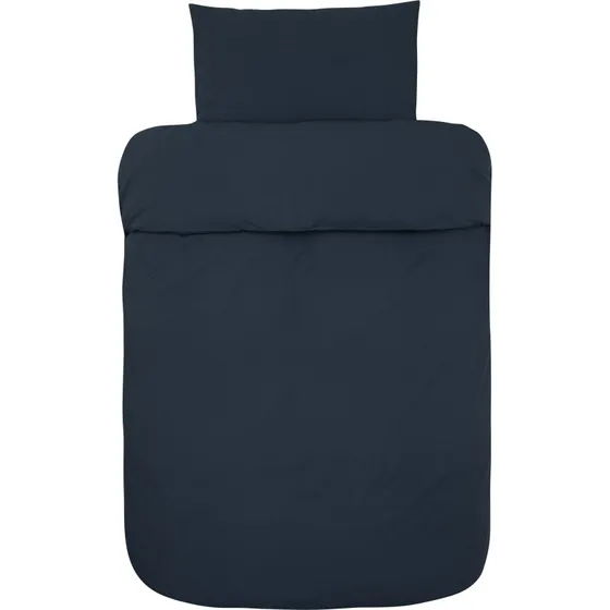Høie Ara Navy - Vævet krepp sengesæt 140x200 cm