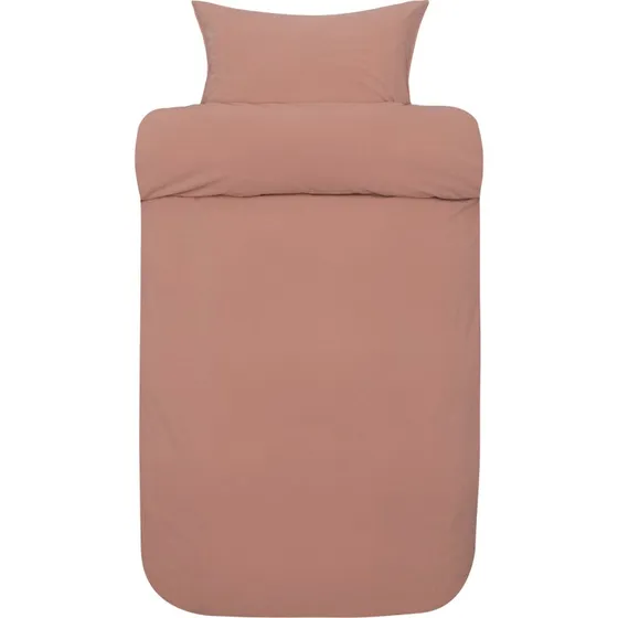HØIE Frøya økologisk sengetøj 140x220 cm - rosa