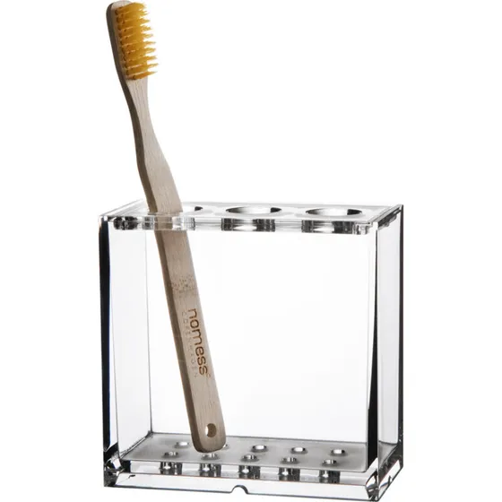 Nomess Clear tandbørsteholder i akryl 10,5 x 5 x 10 cm
