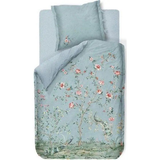 Pip Studio Okinawa Blue sengetøj 140x220 cm, 100% bomuld