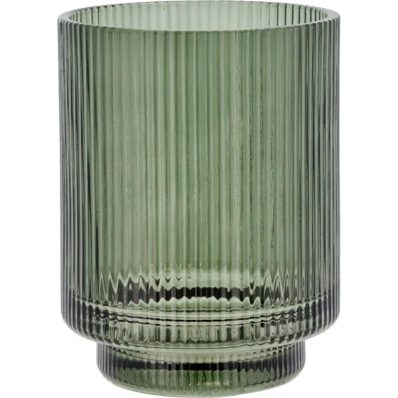 Södahl Clarity tandbørstekrus, mørkegrøn Ø8×H10,3 cm