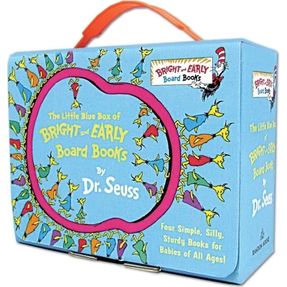 Dr. Seuss: The Little Blue Box of Bright and Early Board Books